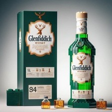 Whiskey Bottle Building Blocks Set Creative W...