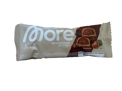 More Nutrition Protein Wafer Bar Milk Chocolate Hazelnut Flavour