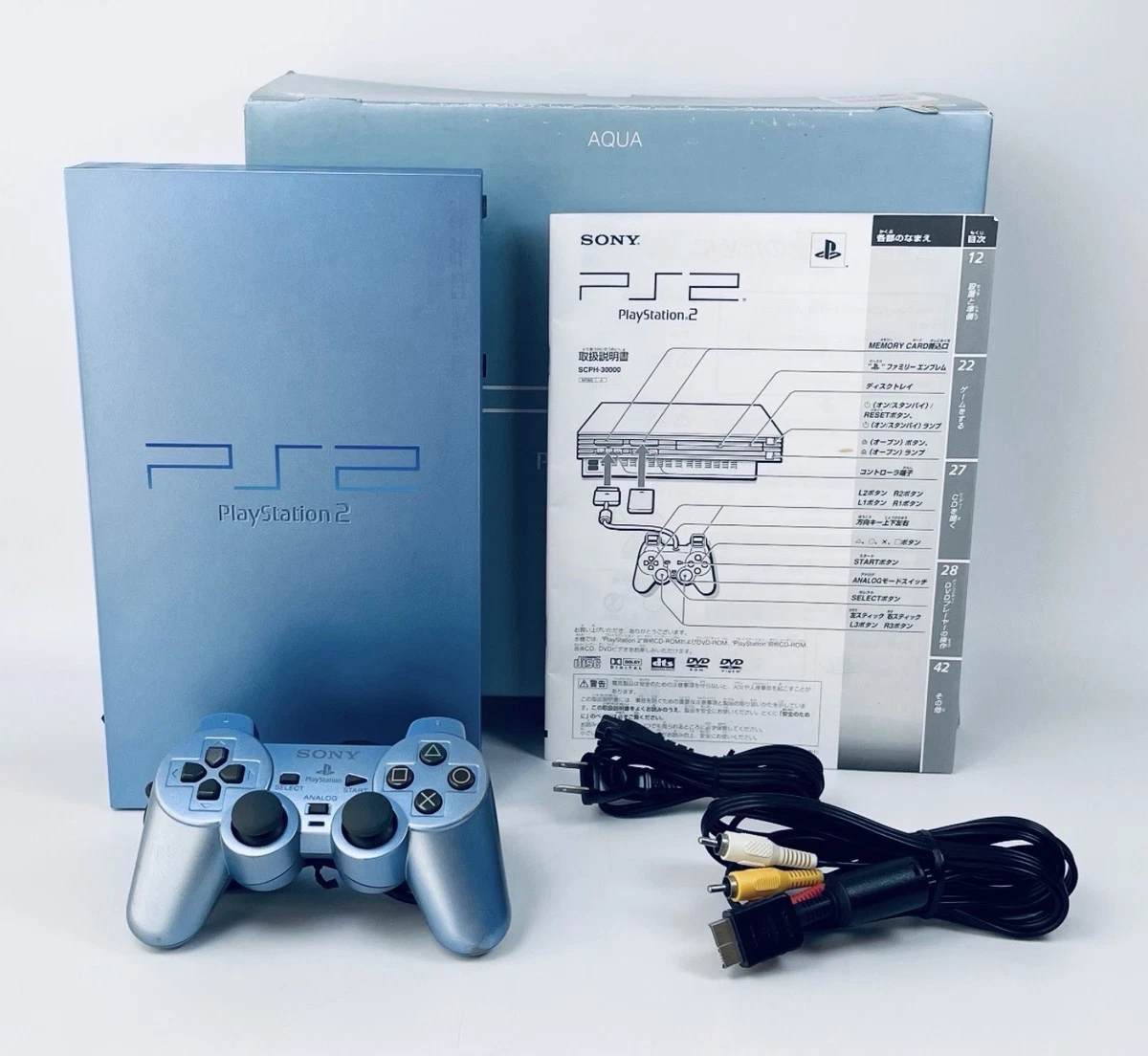 Sony PlayStation 2 Blue Video Game Consoles for sale | eBay
