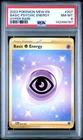 2023 POKEMON MEW EN-151 HYPER RARE #207 BASIC PSYCHIC ENERGY PSA 8