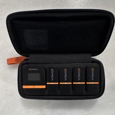 COMICA Vimo Q 4-Channel Wireless Lavalier Microphone with Carrying Case