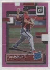 2022 Panini Donruss Optic Rated Rookie Pink Prizm Tyler Gilbert #95 1n0
