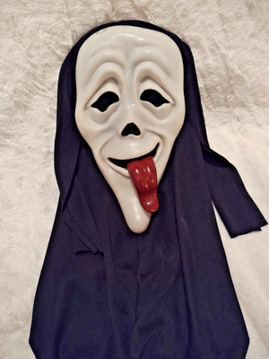 Scary Movie Whatssup! Ghost Face Vintage Spoof Mask RARE COLLECTORS ITEM EU