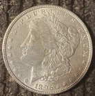 1896-P Morgan Silver Dollar Uncirculated Gem Beautiful Luster & Detail
