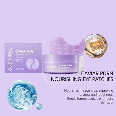 Caviar PDRN Eye Patches Anti Aging Dark Circles Hydrating Nourishing Care