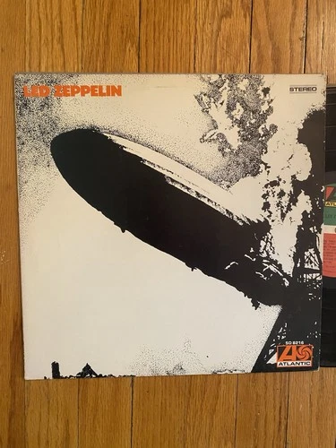 LED ZEPPLIN SELF TITLED 1 EX LP ORIG. 1969 ATLANTIC PRESSWELL PRESS PRP FREE SHP