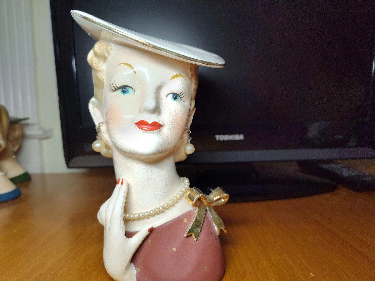 Napco Head Vase In Napco Collectibles for sale | eBay