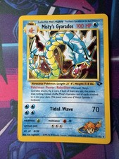 Pokémon TCG Misty's Gyarados Holo Rare Gym Challenge 13/132 Unlimited Edition LP on eBay