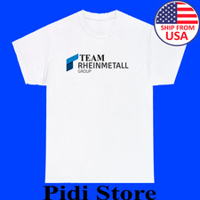Team Rheinmetall Men's White Size S to 3XL
