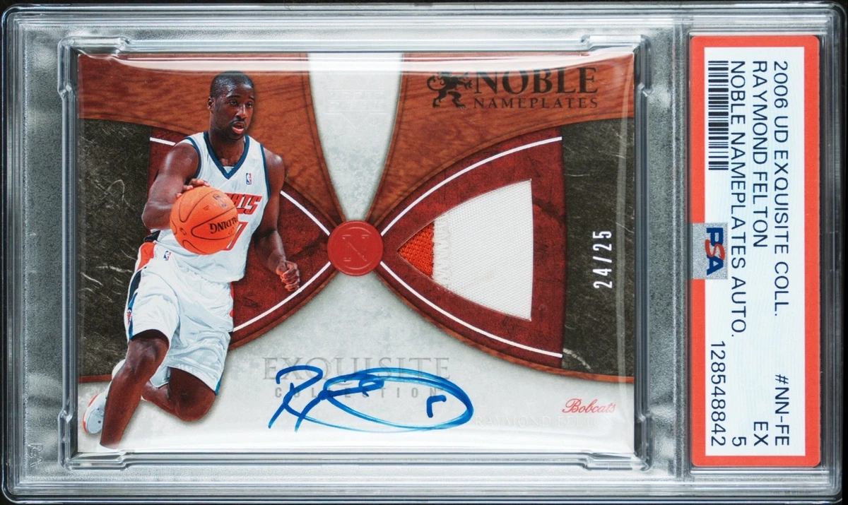Upper Deck 5 Graded Basketball Autographed Sports Trading Cards