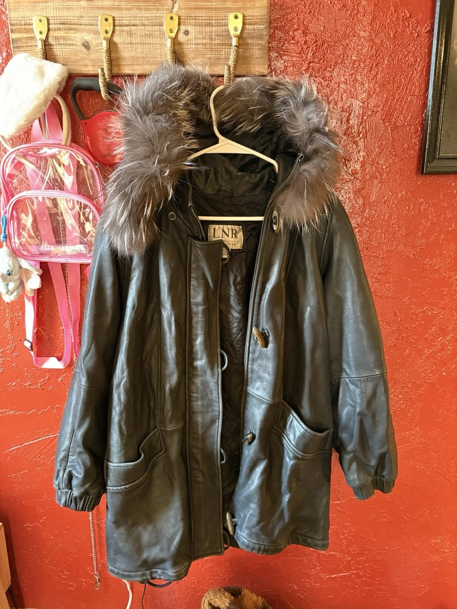 leather and fur coat products for sale | eBay
