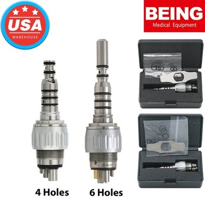 US BEING Dental KaVo MULTIflex Coupler 4/6 Holes For High Speed Handpiece