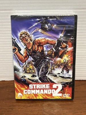 Strike Commando 2 (DVD, 1988) - New Sealed - 80s Action Classic - 2021 Release