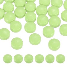 12mm Glass Mosaic Tiles, 300g Mosaic Tiles Bulk, Green