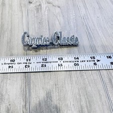 1974-1976 Caprice Classic Quarter Sail Panel Emblem Gm 9633484 Badge 23 Pins 1974-1976 Caprice Classic Quarter Sail Panel Emblem Gm 9633484 Badge 23 Pins