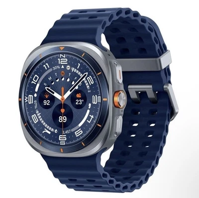Samsung Galaxy Watch ULTRA 2025 SM-L705 Smartwatch Titanium Blue 47 mm LTE - Bild 1 von 3