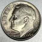 1964-D Roosevelt Dime - Circulated Condition - 90% Silver - US Coin - 3091