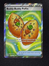 Carta Pokemon Buddy-Buddy Poffin 167/132 ME01 Mega Evoluzione UR. 102