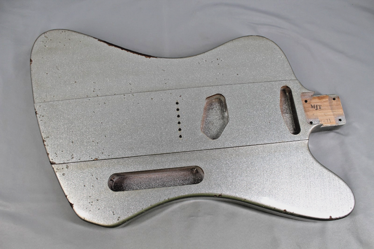 MJT Official Custom Vintage Aged Nitro Guitar Body Mark Jenny VTF
