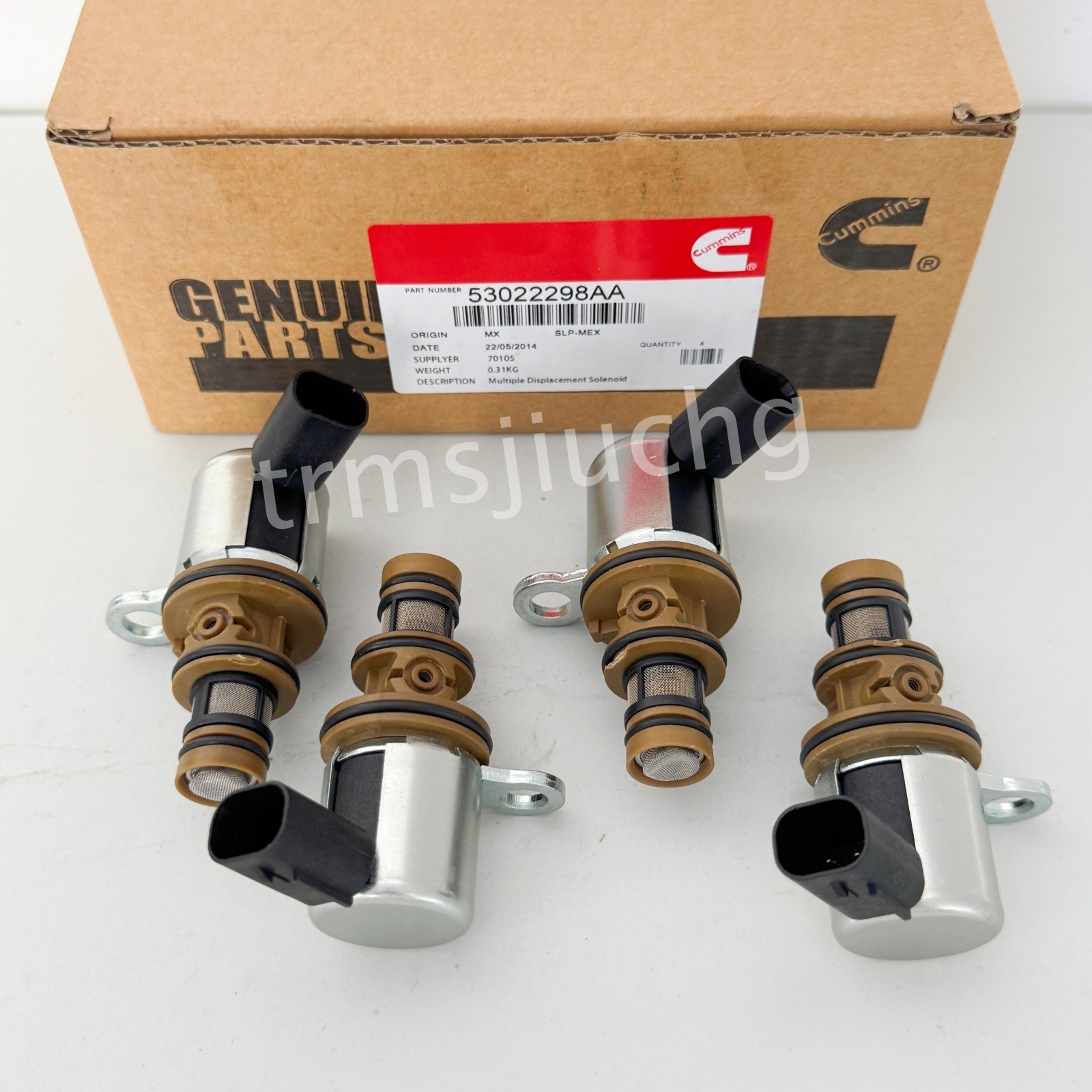 4x Multiple Displacement Solenoid For 5.7L V8 Hemi Dodge Ram 1500 Jeep 2011-2022