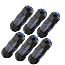 IP68 Waterproof RJ45 Coupler Cat6/Cat5E/Cat5 6 Pack Outdoor Ethernet Cable