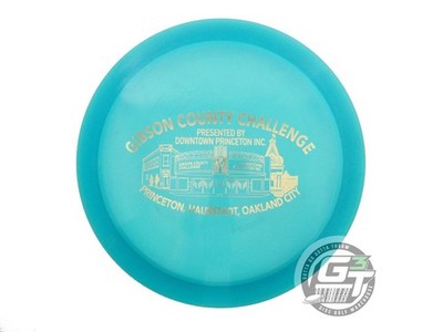 USED Dynamic Discs Lucid Evader 173g Teal Gold Foil Fairway Driver Golf Disc