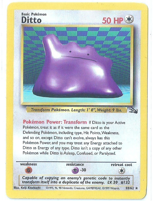 Ditto 18/62 Fossil Regular
