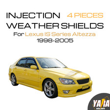 Weather Shields Weathershields Suitable For Lexus Is200is300altezza 98-05 4pcs Weather Shields Weathershields Suitable For Lexus Is200is300altezza 98-05 4pcs