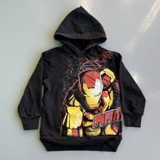 Iron Man 3 Kids Hoodie Marvel Comics Superhero Size 6
