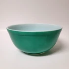 Vintage Pyrex #403 Green Mixing Bowl 2-1/2 Qt Nesting Bowl 8.5"