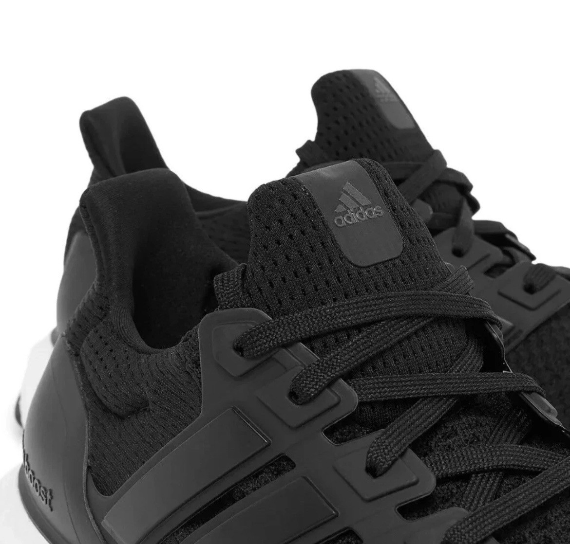 adidas UltraBoost 1.0 Core Black While Running Shoes HQ4201  display picture 1
