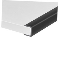 Rubber Edge Trim, Self-Adhesive Flexible Edge Protector for Plywood, Cabinet
