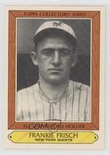 1985 Topps Woolworth's All-Time Record Holders Box Set Frankie Frisch HOF te2