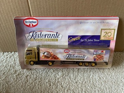 Werbetruck Dr. Oetker Ristorante Pizza Werbe LKW unbenutzt und OVP
