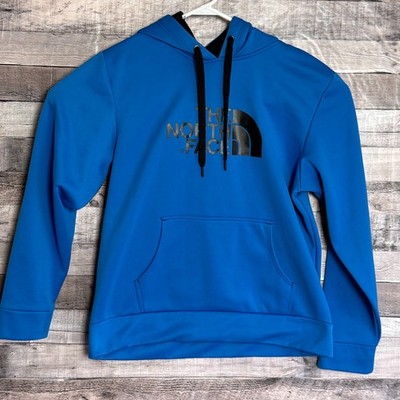 The North Face Mens Drew Peak Sweatshirt Hoodie Large Blue Outdoors Classic