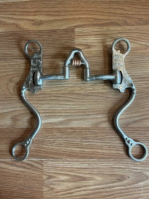 5  Francois Gauthier FG Cathedral Port Silver Mounted Western Show Horse Bit