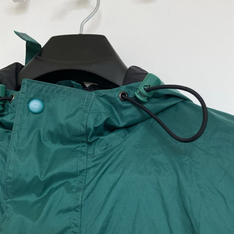 Chaqueta a Presión Impermeable con Capucha Stearns Dry Wear Verde Embalable M/L Foto 3 de 4