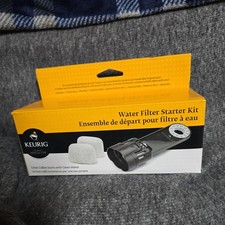 Genuine Keurig Water Filter Starter Kit w/2 Charcoal Replacement Filter OEM, New
