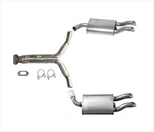 Rear Dual Muffler Exhaust System For Chevrolet Corvette 1985 Rear Dual Muffler Exhaust System For Chevrolet Corvette 1985