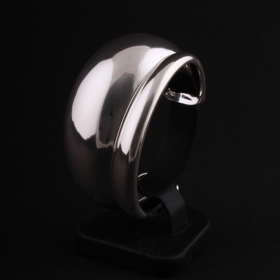 GEORG JENSEN Sterling Bangle # 501B. Curve. Medium. Regitze Overgaard. 200000100