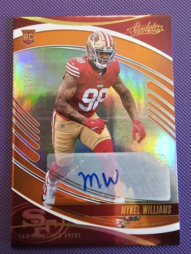 2025 Panini Absolute Mykel Williams Base (RAW)