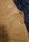 Vintage Carhartt Insulated  Red Lined Double Knee Overalls 36/30 American Made — photo 10
