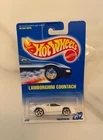 Hot Wheels Vintage White Lamborghini Countach Car #232 NEW - 5 dot, tinted