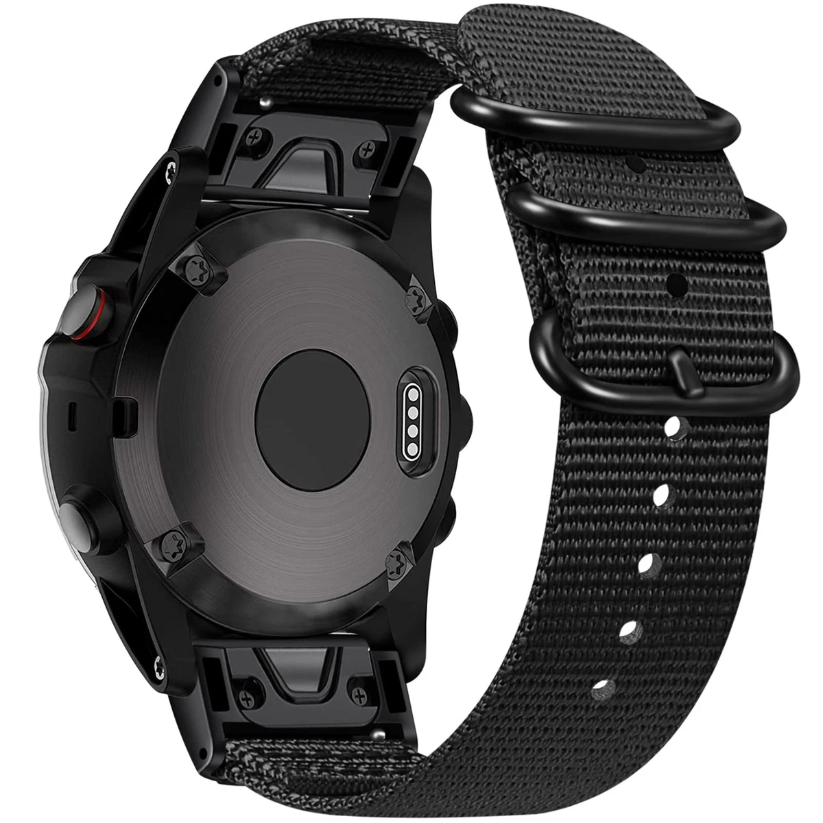 MoKo 6 Cinturini In Silicone Per Garmin Fenix 3/3 HR/5X/5X Plus/Tactix Charlie/Descent Mk1, Con Attrezzi, Colori Assortiti - 2