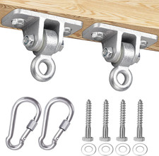 2400Lb Capacity Heavy Duty Swing Hangers for Wooden Sets Playground Porch Indoor