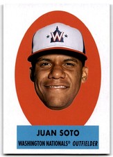 2020 Topps Archives 1963 Peel-Off Juan Soto Washington Nationals #69PO-10