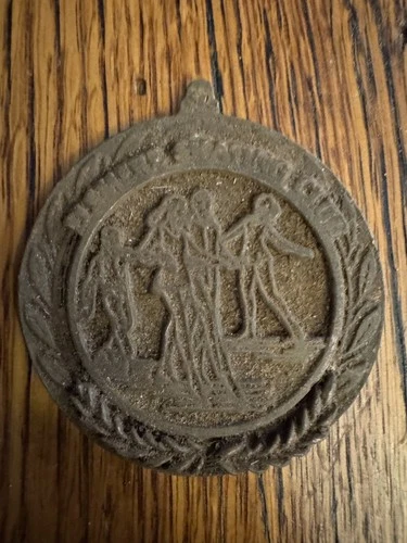 Civil War Centennial Award Medal 1962 confederate Union #083