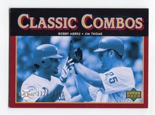 2004 Upper Deck Play Ball Classic Combos Jim Thome #166 #D 1328/1999 HOF