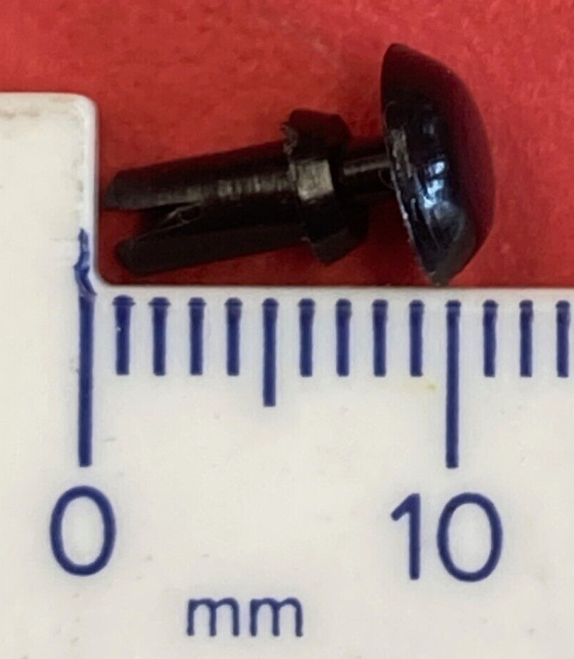 Black plastic Snap Rivets (pack of 10) 3mm length, 3mm Hole | eBay UK
