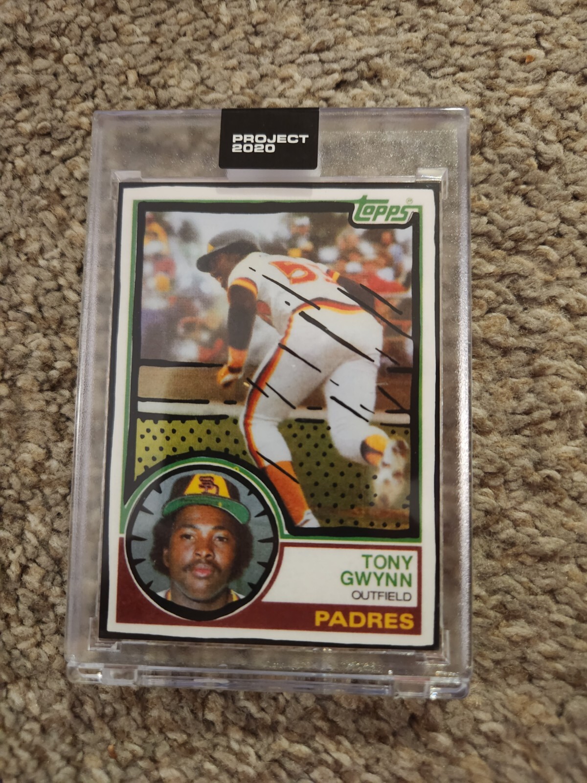 Topps Project 2020 Card 64 1983 Tony Gwynn by Joshua Vides San Diego Padres